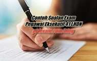 Contoh Soalan Exam Pegawai Eksekutif 41 LHDN