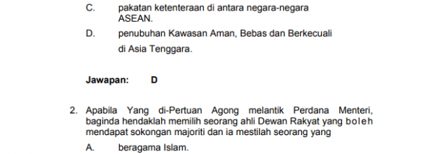 Contoh Soalan Ptd Pengetahuan Am Archives Himpunan Info Peperiksaan Kerja Kerajaan