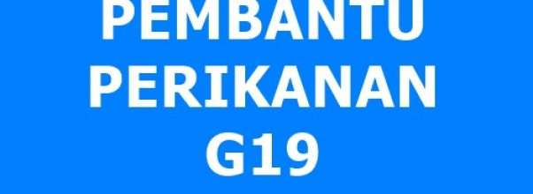 Pembantu Perikanan G19