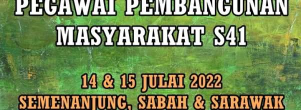 Ujian Psikometrik Pegawai Pembangunan Masyarakat S41