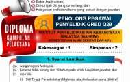 jawatan kosong penolong pegawai penyelidik gred q29
