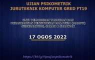 ujian psikometrik juruteknik komputer gred ft19