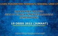 ujian psikometrik pembantu makmal gred c19 2022