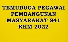 Temuduga Pegawai Pembangunan Masyarakat