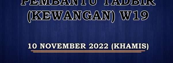 ujian psikometrik pembantu tadbir kewangan w19 2022