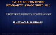 Ujian Psikometrik Pembantu Awam H11