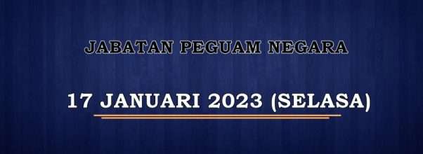 Ujian Psikometrik Pegawai Undang Undang Gred L41 2023