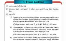 Pegawai Laut Gred AL41 2023