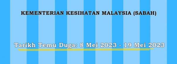 Temuduga Pembantu Perawatan Kesihatan U11 Sabah