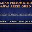 Ujian Psikometrik Pegawai Arkib Gred S41 2023