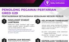 Penolong Pegawai Pertanian Gred G29 Perlis 2023