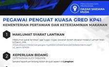 Pegawai Penguat Kuasa Gred KP41 KPKM 2023