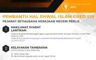 Pembantu Hal Ehwal Islam Gred S19 Negeri Perlis 2023