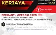 Pembantu Operasi Gred N11 JPM 2023 (Semenanjung)