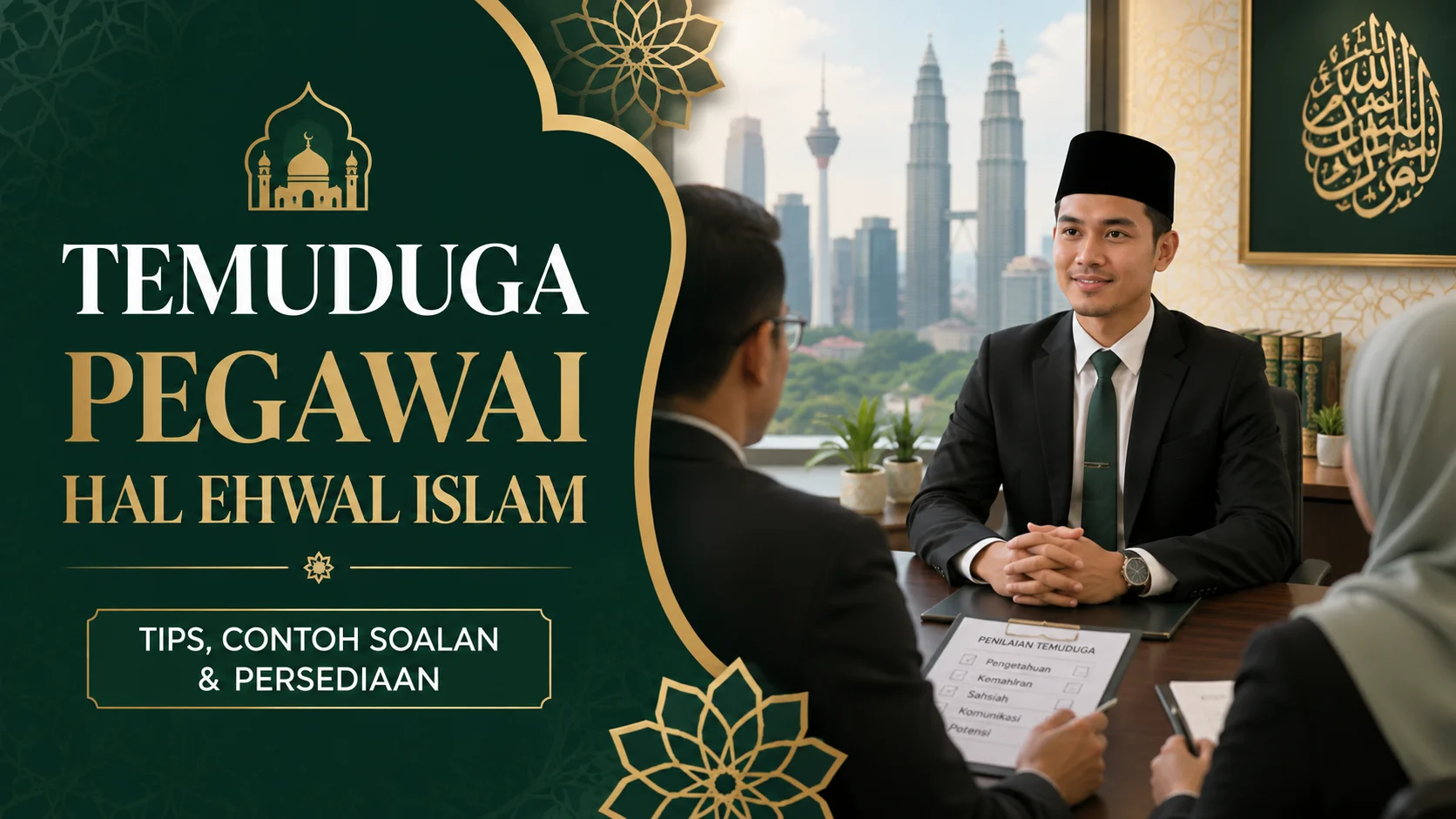 Tips dan contoh soalan Temuduga Pegawai Hal Ehwal Islam Gred S9 JAKIM