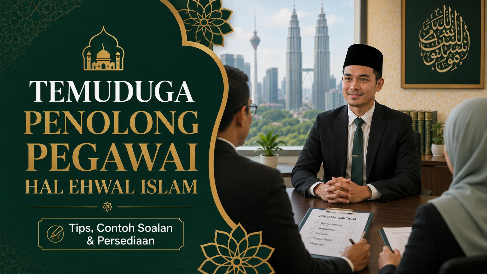 Tips Temuduga Penolong Pegawai Hal Ehwal Islam Gred S5 JAKIM